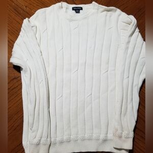 Nautica Cream Crewneck Sweater